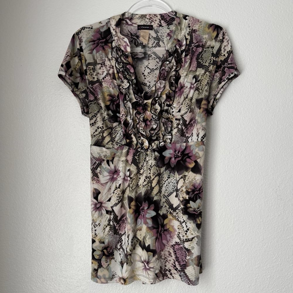 Cocomo‎ Babydoll Fairy Grunge Earthy Core Goblin Core Forest Animal Print Large